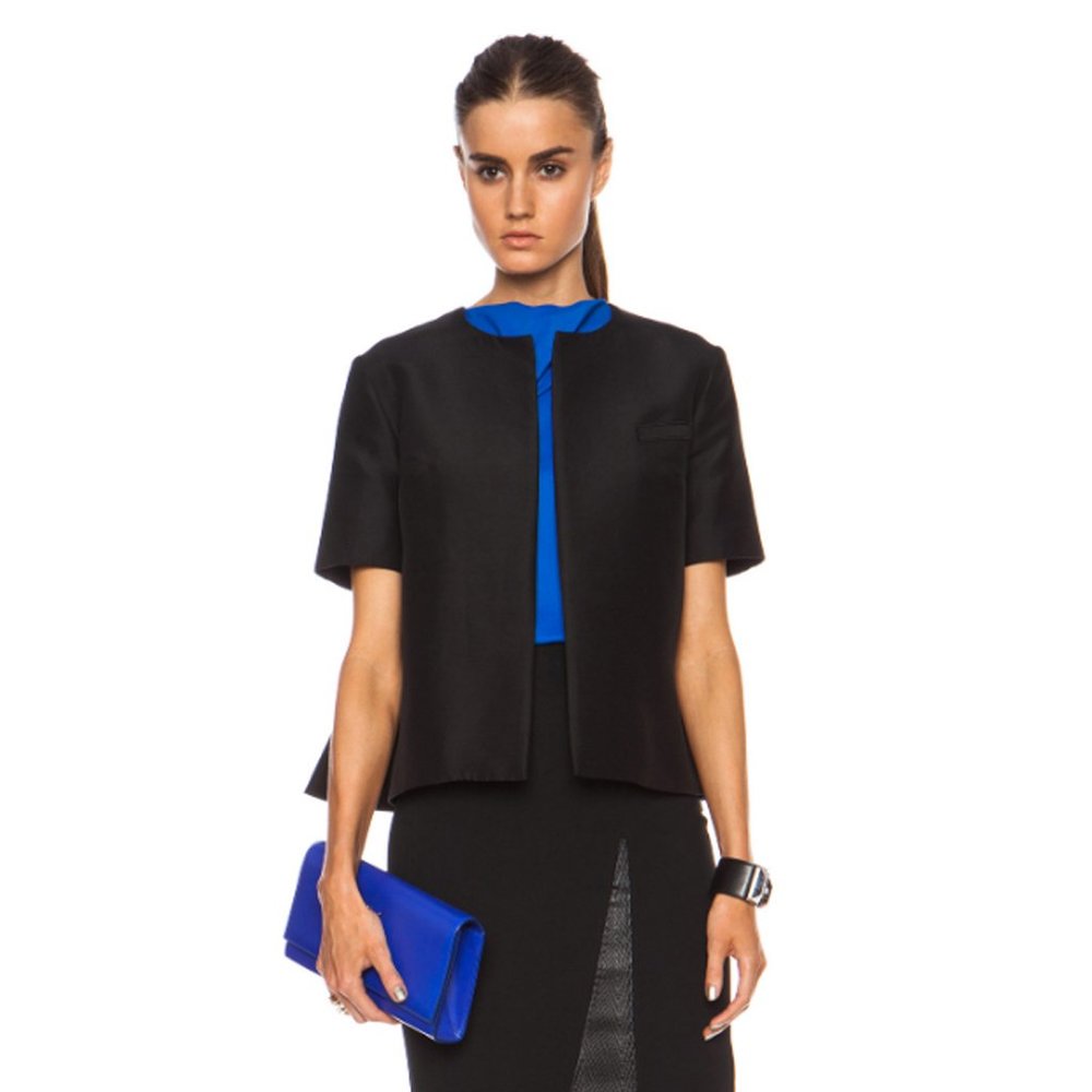 ROKSANDA Delmore Cotton-Blend Jacket